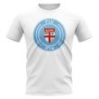 Fiji Football Badge T-Shirt (White)