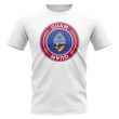 Guam Football Badge T-Shirt (White)