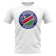 Namibia Football Badge T-Shirt (White)