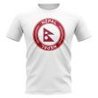 Nepal Football Badge T-Shirt (White)