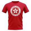 Hong Kong Football Badge T-Shirt (Red)