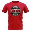 Kenya Football Badge T-Shirt (Red)