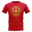 Macedonia Football Badge T-Shirt (Red)