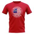 Malaysia Football Badge T-Shirt (Red)