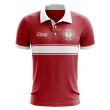 Belize Concept Stripe Polo Shirt (Red)