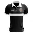 Kenya Concept Stripe Polo Shirt (Black)