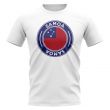 Samoa Football Badge T-Shirt (White)