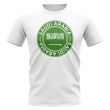 Saudi Arabia Football Badge T-Shirt (White)