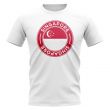 Singapore Football Badge T-Shirt (White)