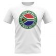 South Africa Football Badge T-Shirt (White)