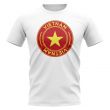 Vietnam Football Badge T-Shirt (White)