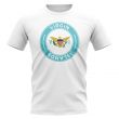 U.S Virgin Islands Football Badge T-Shirt (White)