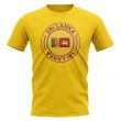 Sri Lanka Football Badge T-Shirt (Yellow)