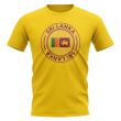 Sri Lanka Football Badge T-Shirt (Yellow)