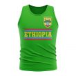 Ethiopia Core Football Country Sleeveless Tee (Green)