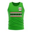 Hungary Core Football Country Sleeveless Tee (Green)