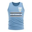 Guatemala Core Football Country Sleeveless Tee (Sky)