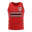 Hong Kong Core Football Country Sleeveless Tee (Red)