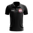 Netherlands Football Polo Shirt (Black)