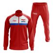 Croatia Concept Football Tracksuit (Red)