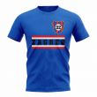 Dinamo Zagreb Core Football Club T-Shirt (Royal)