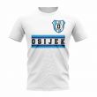 NK Osijek Core Football Club T-Shirt (White)