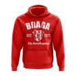 Braga Established Football Hoody (Red)