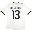 Germany 2010-11 Home Shirt (M) Ballack #13 (Excellent)