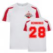 Rouwen Hennings Dusseldorf Sports Training Jersey (White)