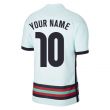 2020-2021 Portugal Away Nike Football Shirt (Your Name)