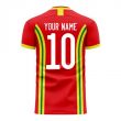 Wales 2025-2026 Home Concept Football Kit (Libero) (Your Name)