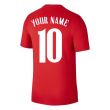 2020-2021 Poland Away Supporters Jersey (Kids) (Your Name)