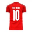 Serbia 2025-2026 Home Concept Football Kit (Libero) (Your Name)