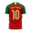 Portugal 2025-2026 Home Concept Football Kit (Airo) (Your Name)