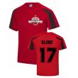 Daley Blind Ajax Sports Training Jersey (Red)