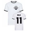 Gareth Bale Madrid Ringer Tee (White)