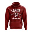 Lanus Established Hoody (Maroon)