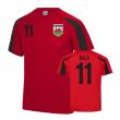 Wales Sports Training Jersey (Gareth Bale 11)