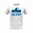 California Surf Vintage Badge T-Shirt (White)