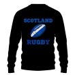 Scotland Rugby Ball Sweatshirt (Black)