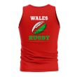 Wales Rugby Ball Tank Top (Red)
