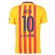 2015-16 Barcelona Away Shirt (Messi 10) - Kids