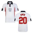 Score Draw England World Cup 1998 Home Shirt (Owen 20)