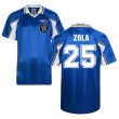 Score Draw Chelsea 1998 Home Shirt (Zola 25)