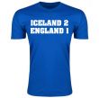 Iceland 2 England 1 T-Shirt (Blue) - Kids