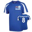 2016-17 Iceland Sports Training Jersey (Bjarnason 8)