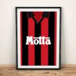 AC Milan 1993 Football Shirt Art Print