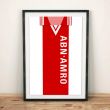 Ajax 1997 Football Shirt Art Print