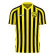 Al-Ittihad 2025-2026 Stripe Home Concept Football Kit (Libero)