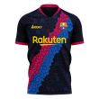 Barcelona 2020-2021 Away Concept Football Kit (Libero)
